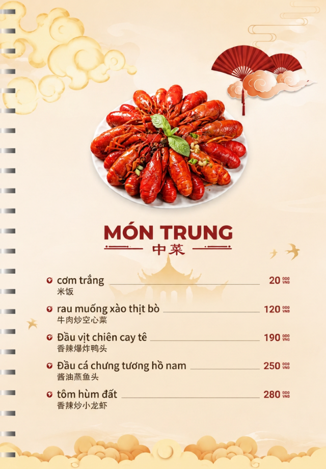 Món trung 1